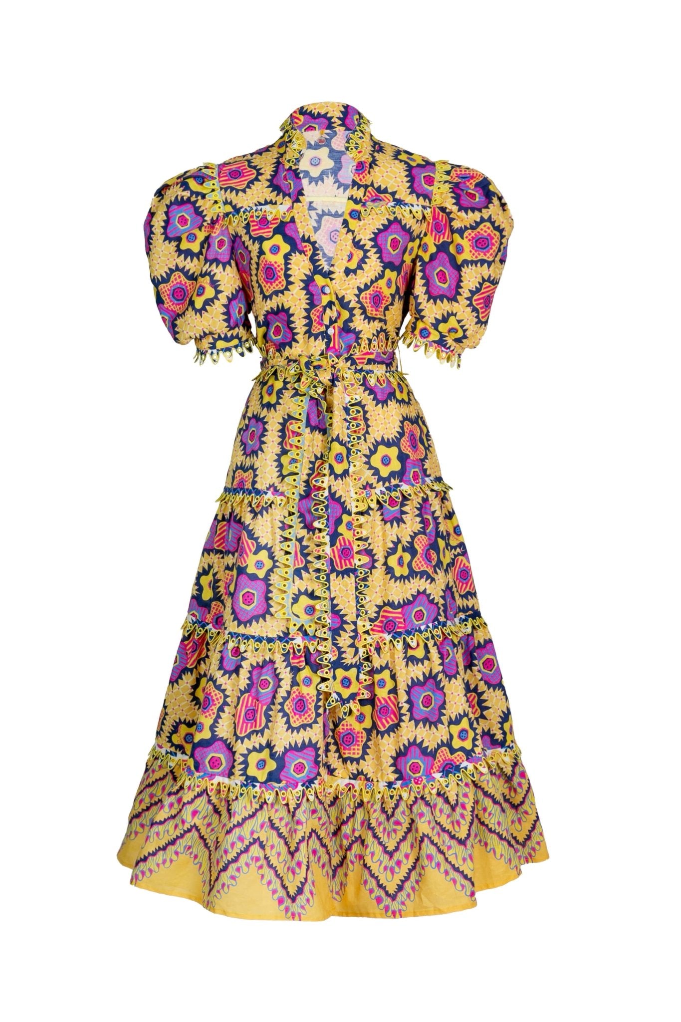 Celia B ZANDRA RHODES | Lottie Dress. Available at Pasha Living