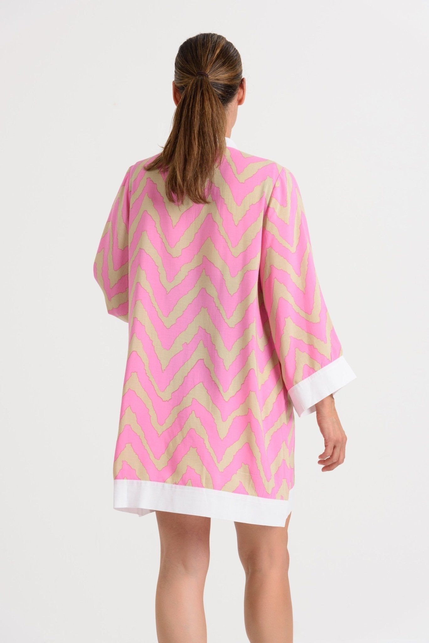 Feather & Find Centauri Kaftan, Flow. Available at Pasha Living