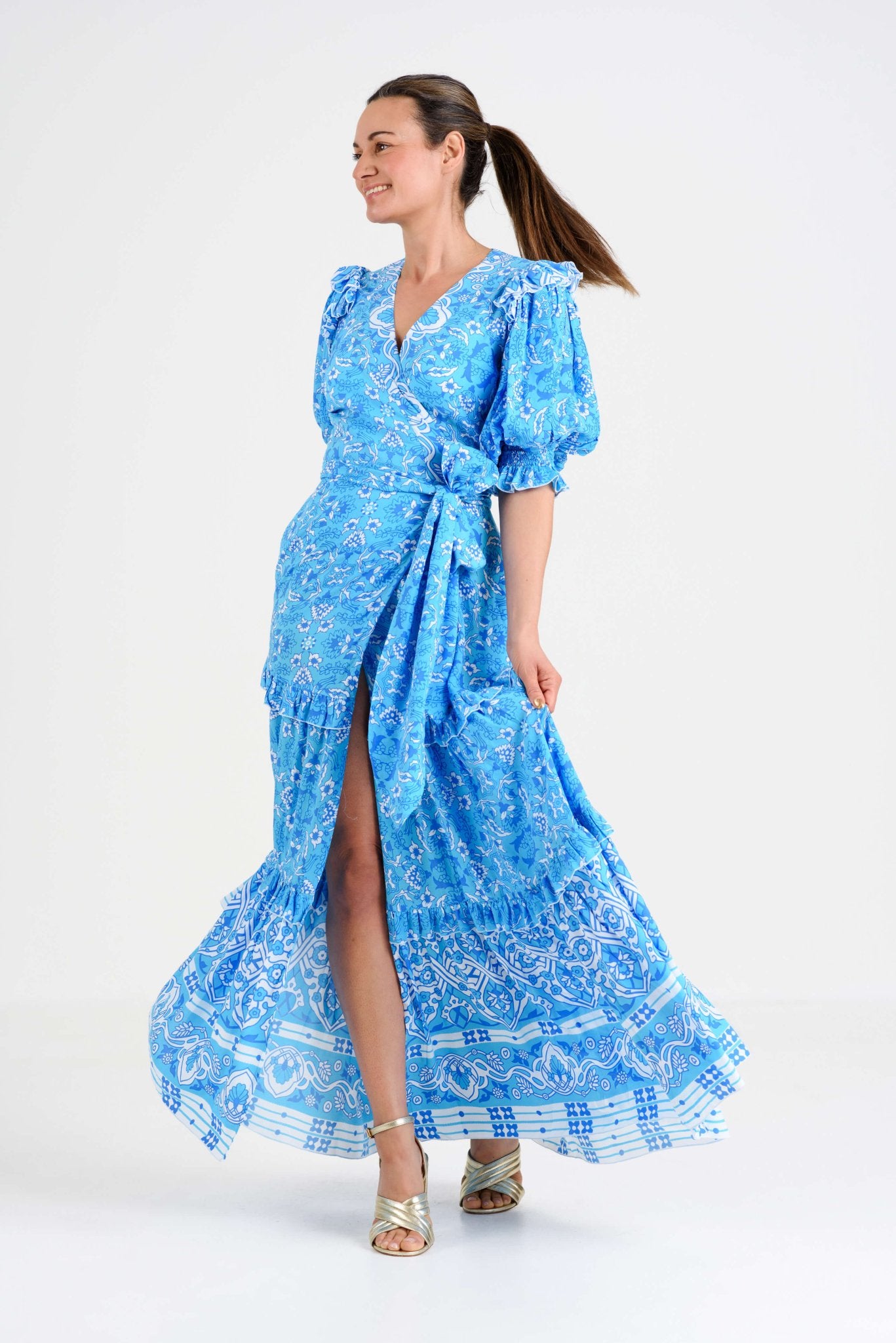 Feather & Find Eclectus May Dress. Available at Pasha Living