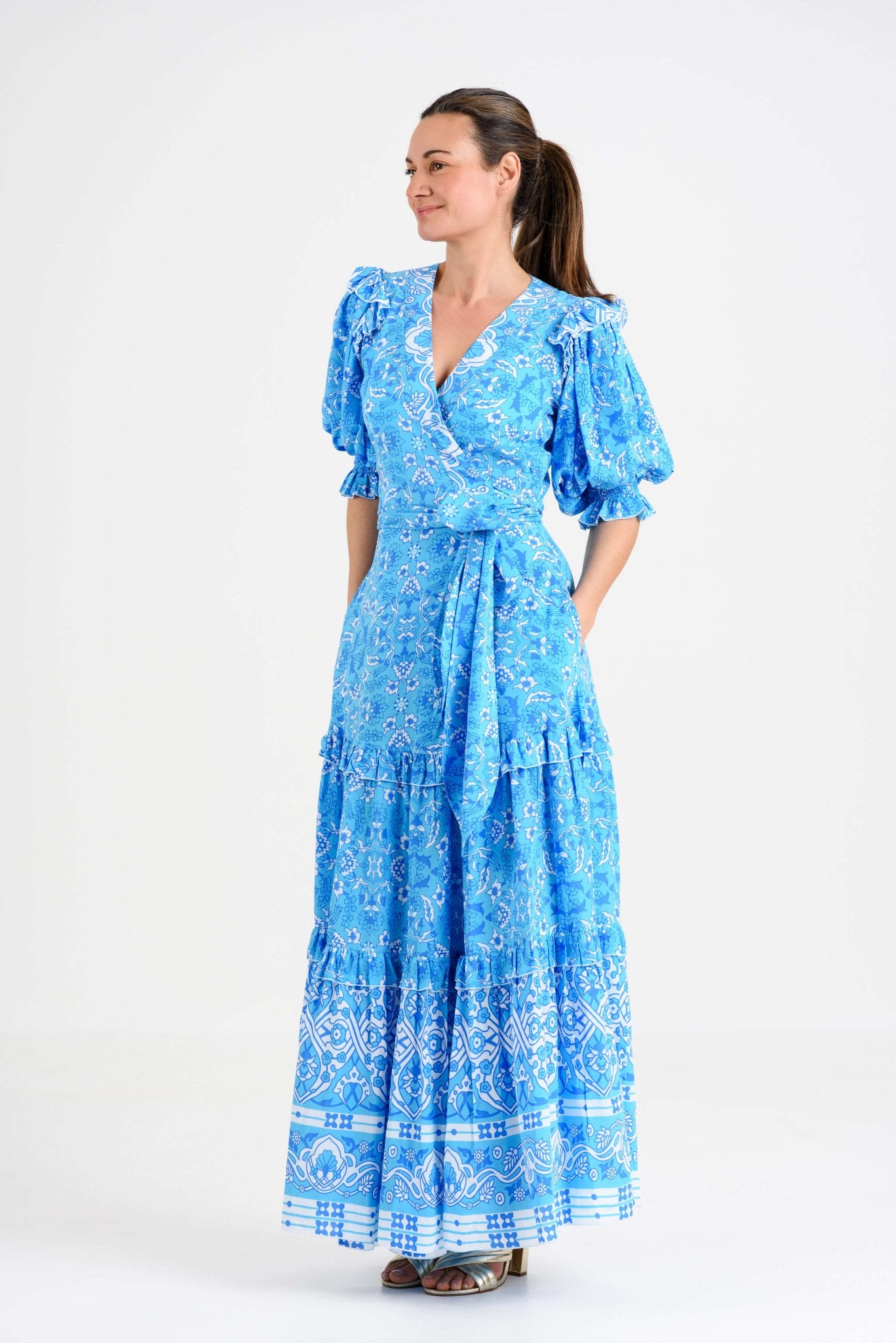 Feather & Find Eclectus May Dress. Available at Pasha Living