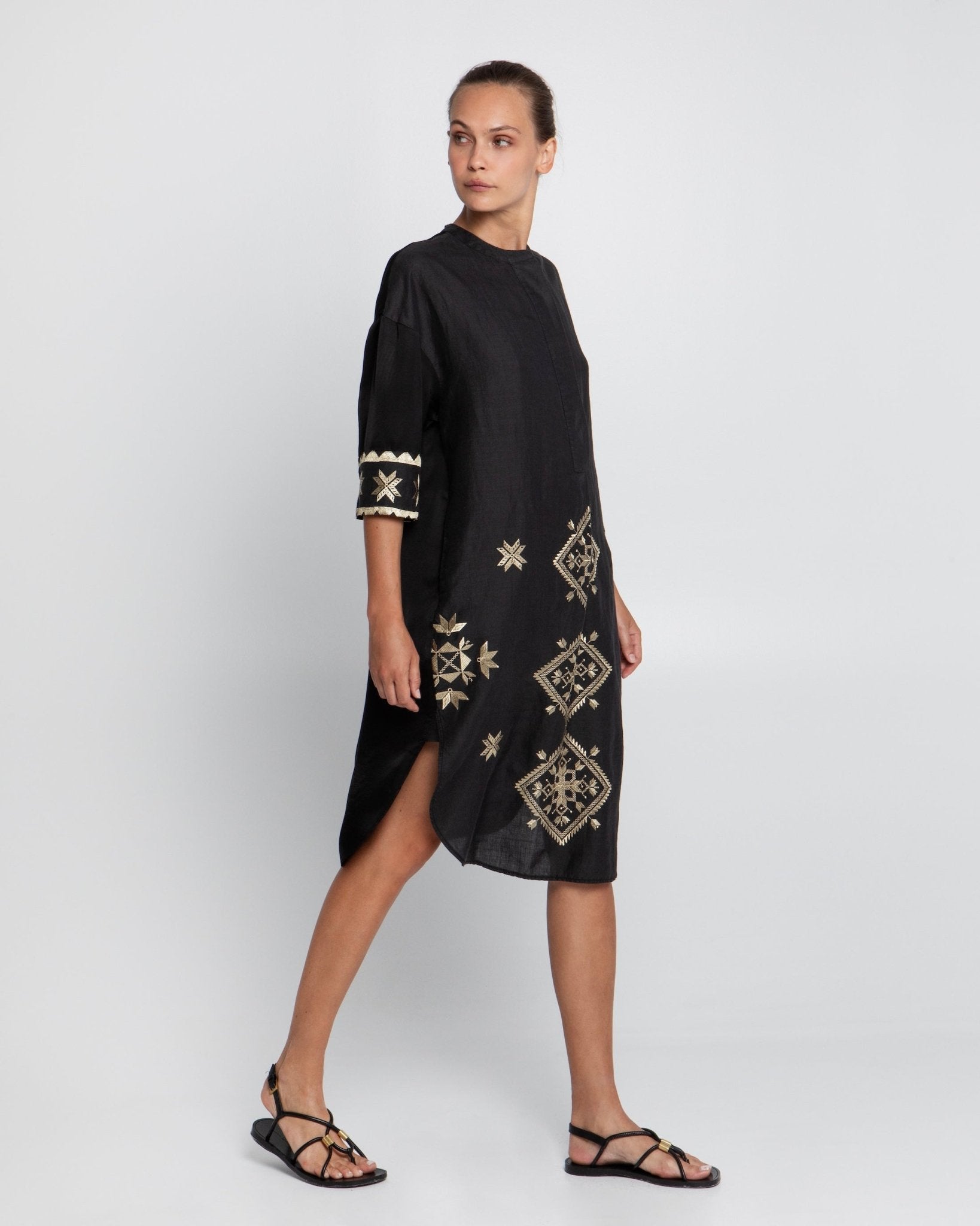 Greek Archaic Kori Lefkada Tunic Dress