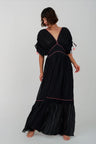 Pitusa Clara Dress | Black. Available at Pasha Living