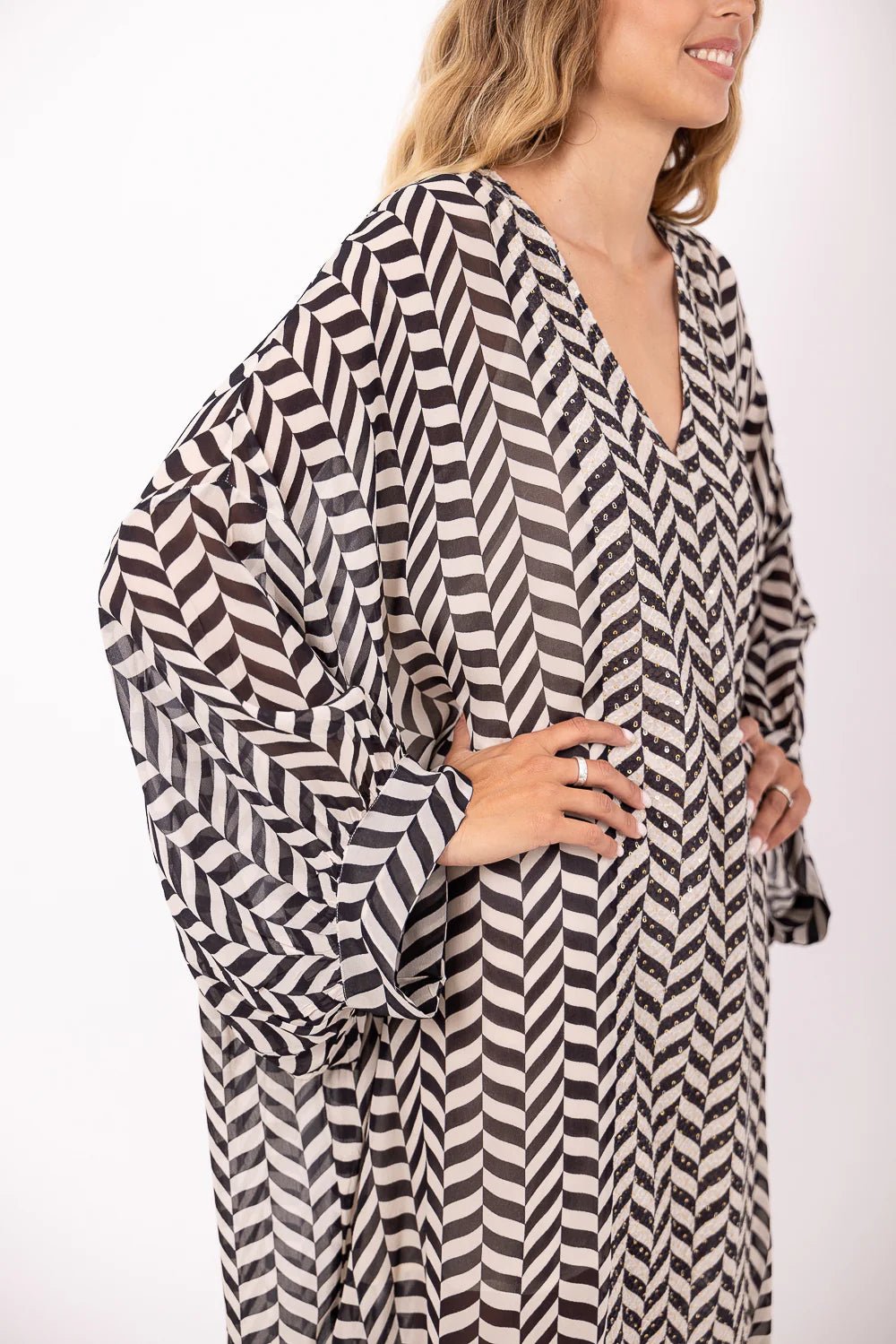 Sundress Louli Kaftan. Available at Pasha Living