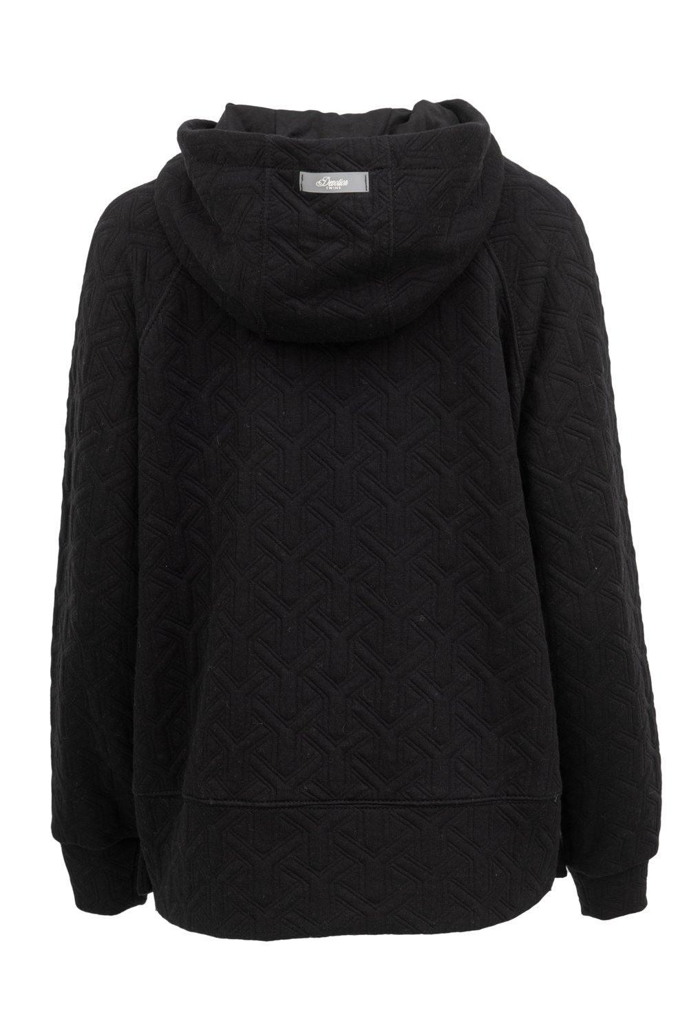 Devotion Twins Eirwen Black Hoodie. Available at Pasha Living