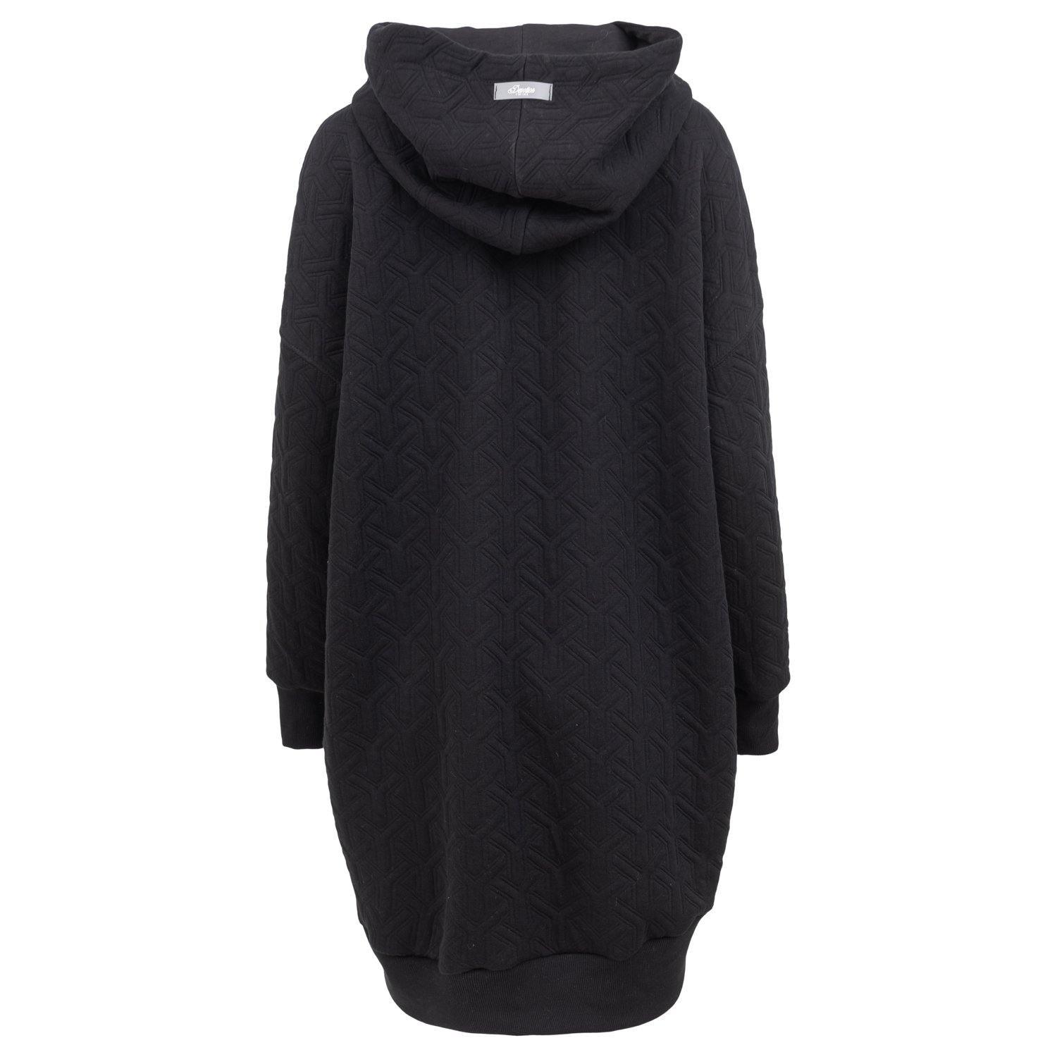 Devotion Twins Fiona Black Sweatshirt Dress. Available at Pasha Living