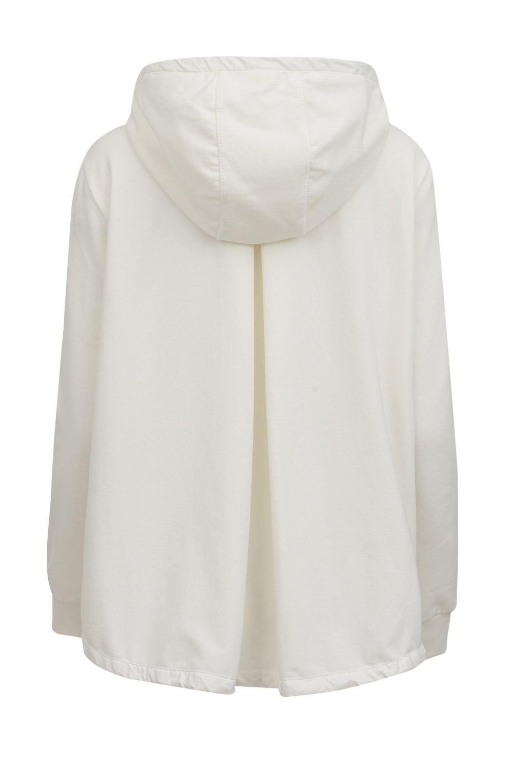 Devotion Twins Haunai Off - White Zip Hoodie. Available at Pasha Living