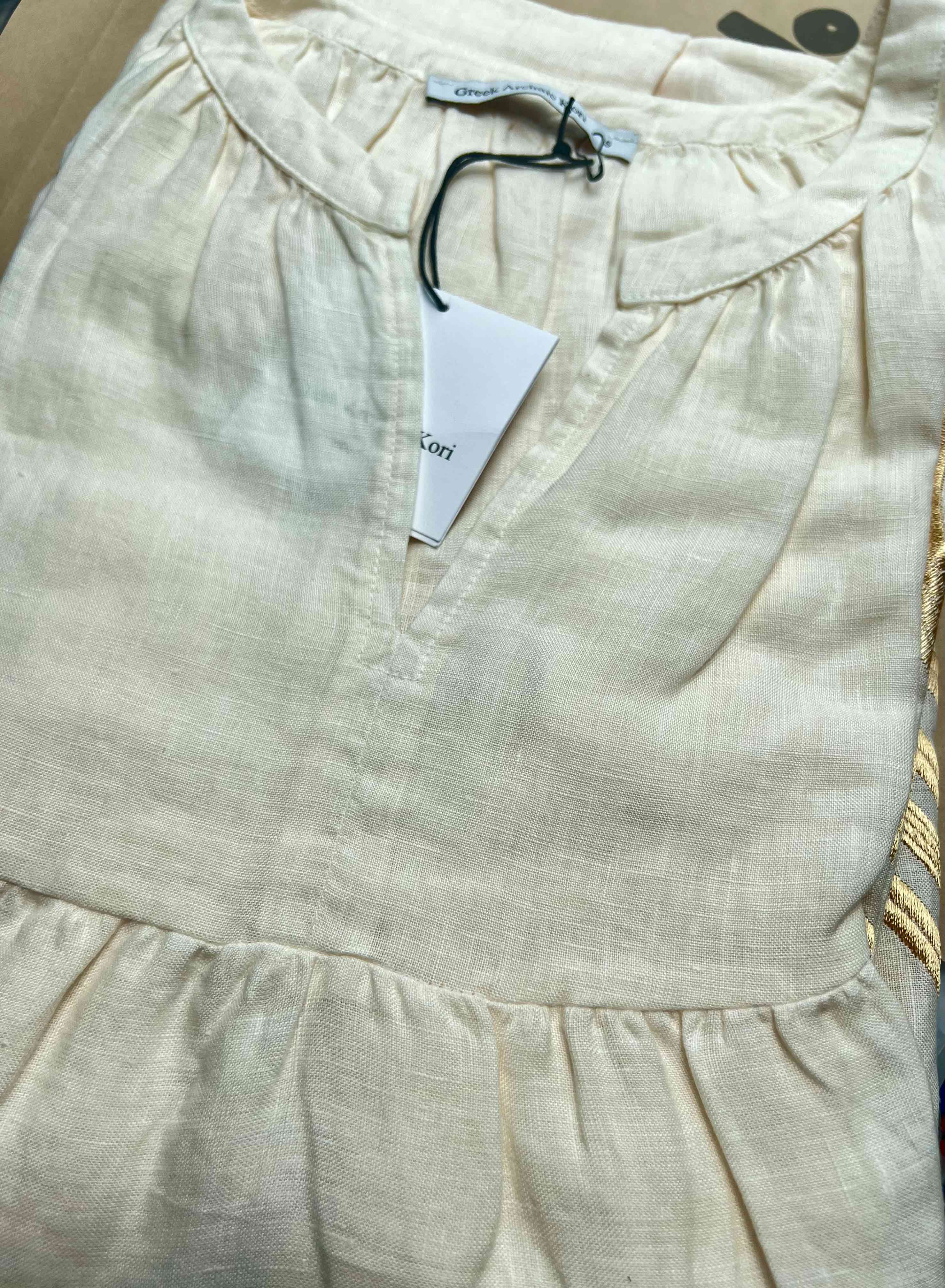 Linen skirt outlet 7 little words