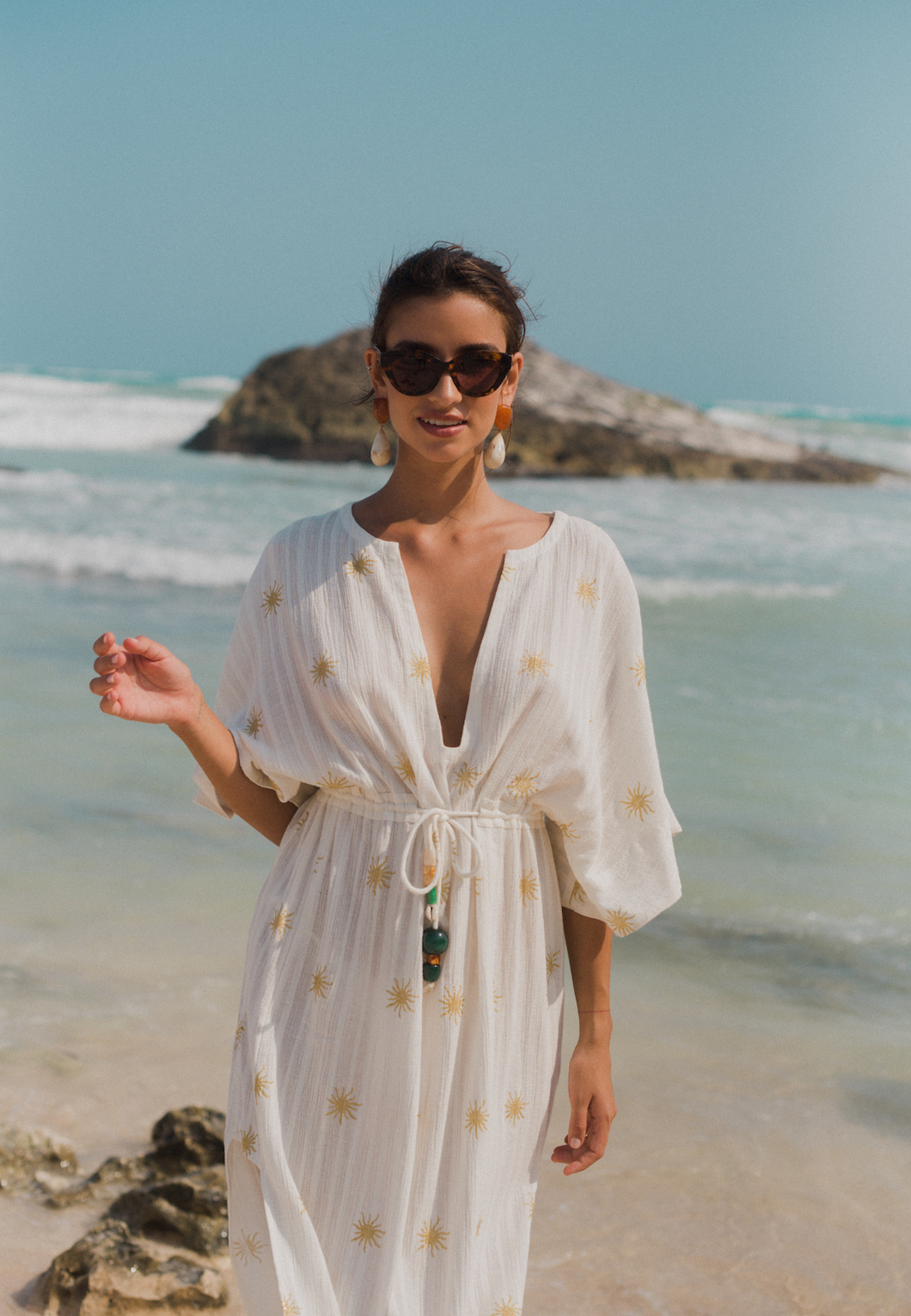 Sundress Beach Cover-Up & Kaftan  