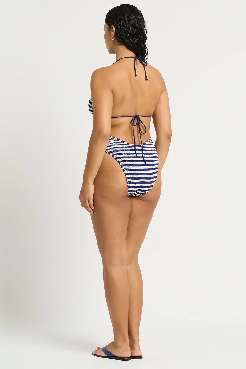 Bond - Eye Beaded One Piece | Navy & White. Available at Pasha Living