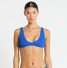 Bond - Eye One Size Crinkle Bikini | Cobalt Blue. Available at Pasha Living