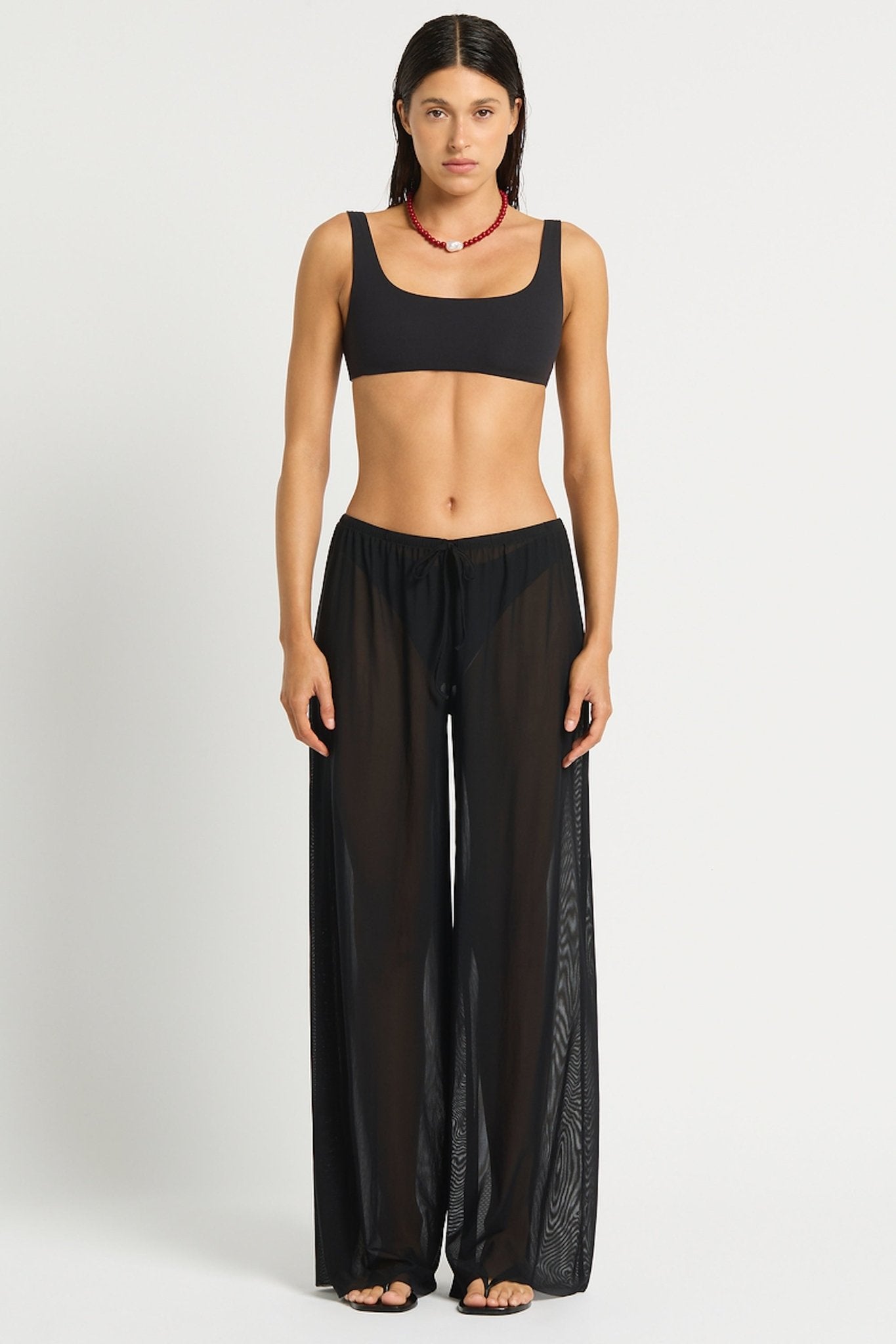 Bond - Eye Riley Mesh Pant | Black. Available at Pasha Living