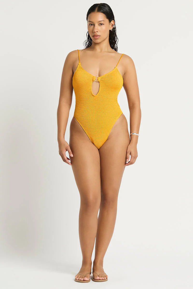 Bond - Eye Ring Arden One Piece One Piece | Saffron. Available at Pasha Living