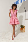 CELIA B Cheli Dress Pink - Pasha Living