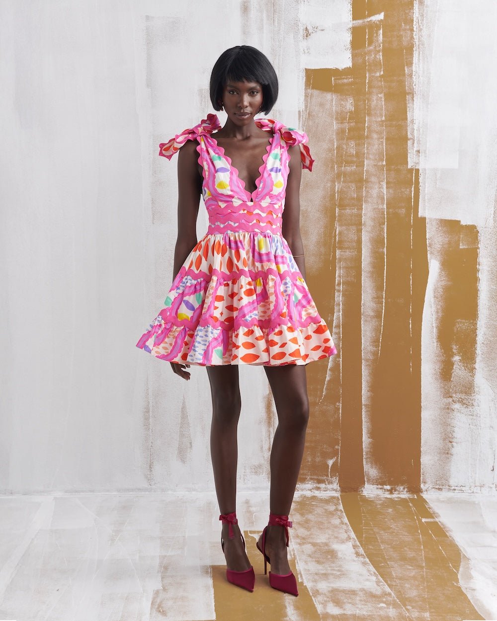 Celia B Cheli Floreat Dress. Available at Pasha Living
