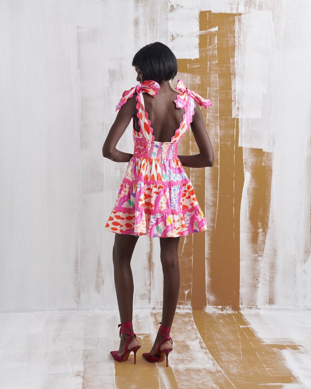 Celia B Cheli Floreat Dress. Available at Pasha Living