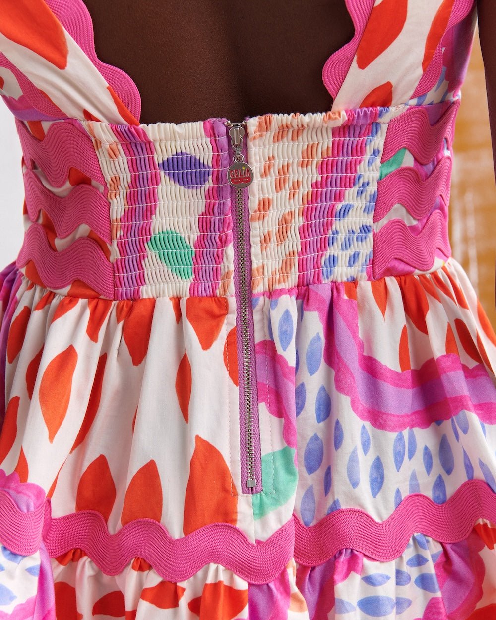 Celia B Cheli Floreat Dress. Available at Pasha Living
