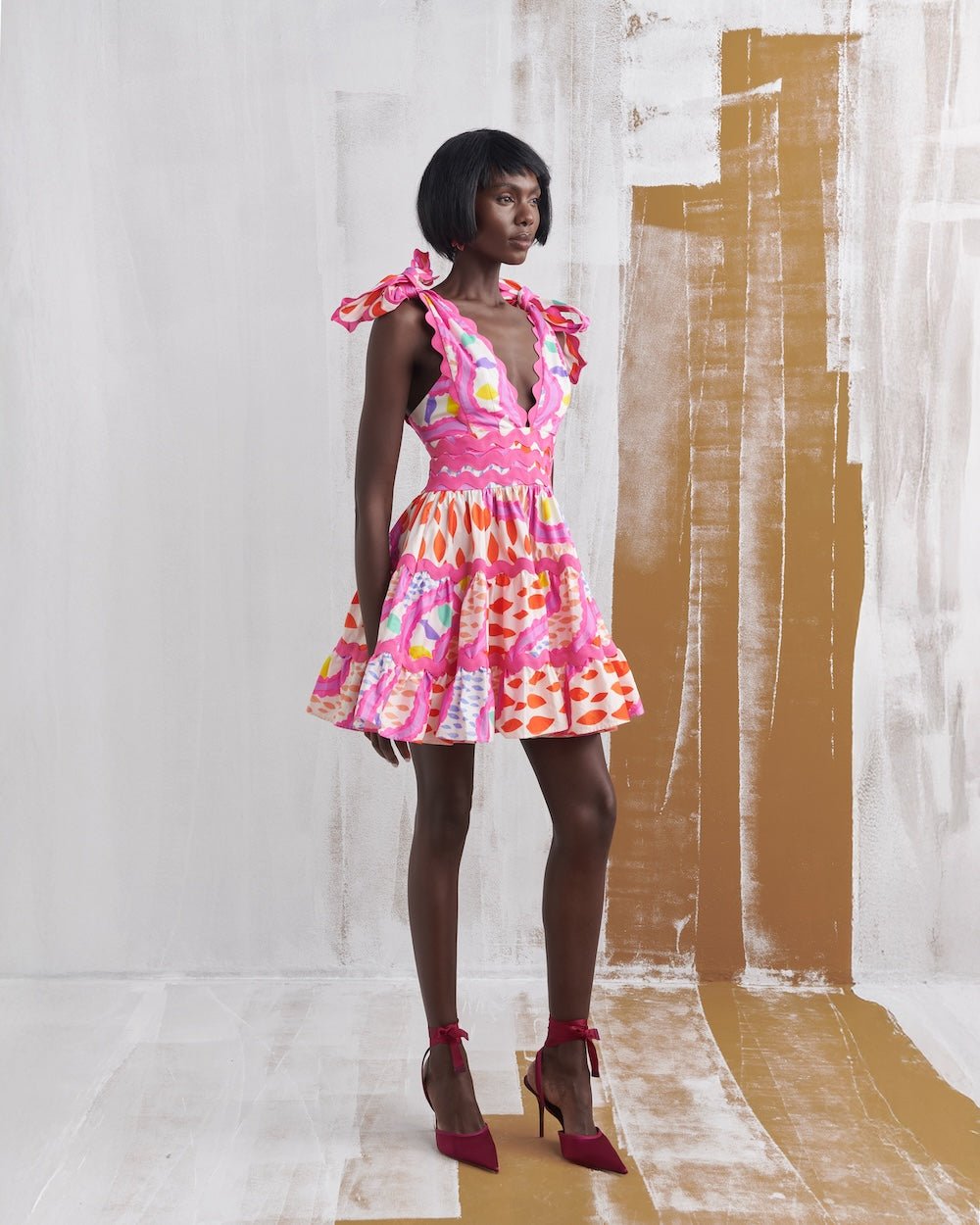 Celia B Cheli Floreat Dress. Available at Pasha Living