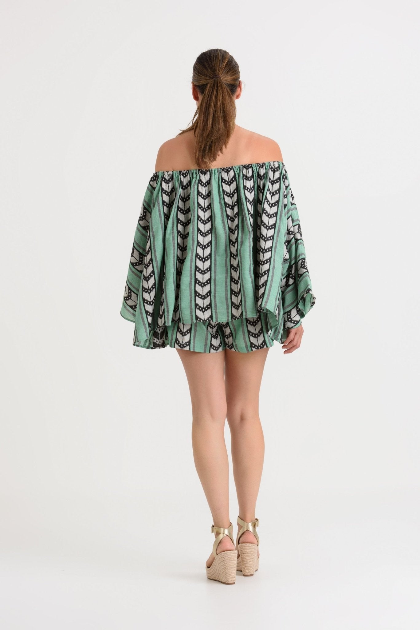 DEVOTION TWINS Constant Green Blouse - Pasha Living