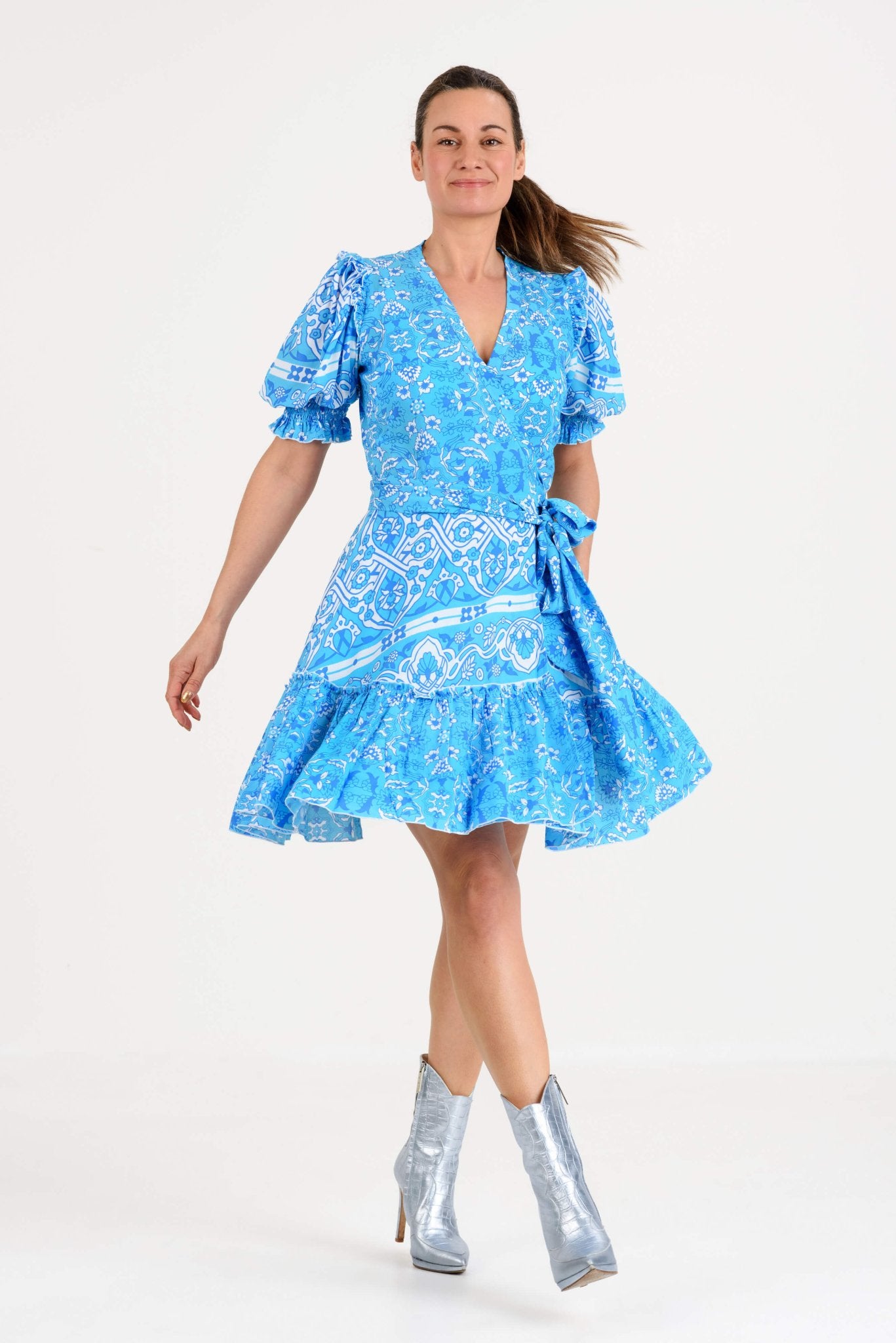 Feather & Find FEATHER & FIND | Genova Wrap Dress - Dress Pasha Living