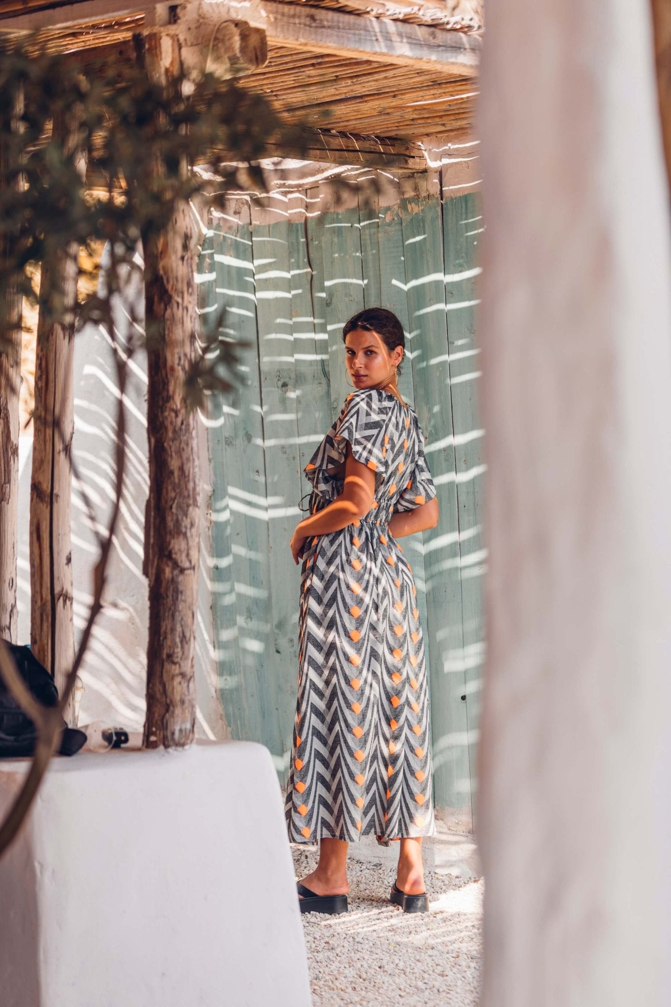 Nema Resortwear NEMA | Olene Dress, Grey - Dress Pasha Living