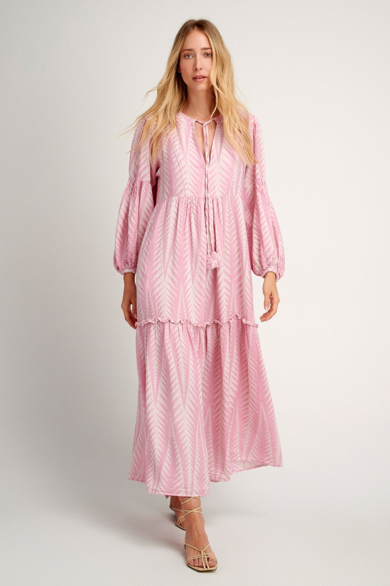 Pearl & Caviar PEARL & CAVIAR | Finikas Maxi Dress Pink - Dress Pasha Living