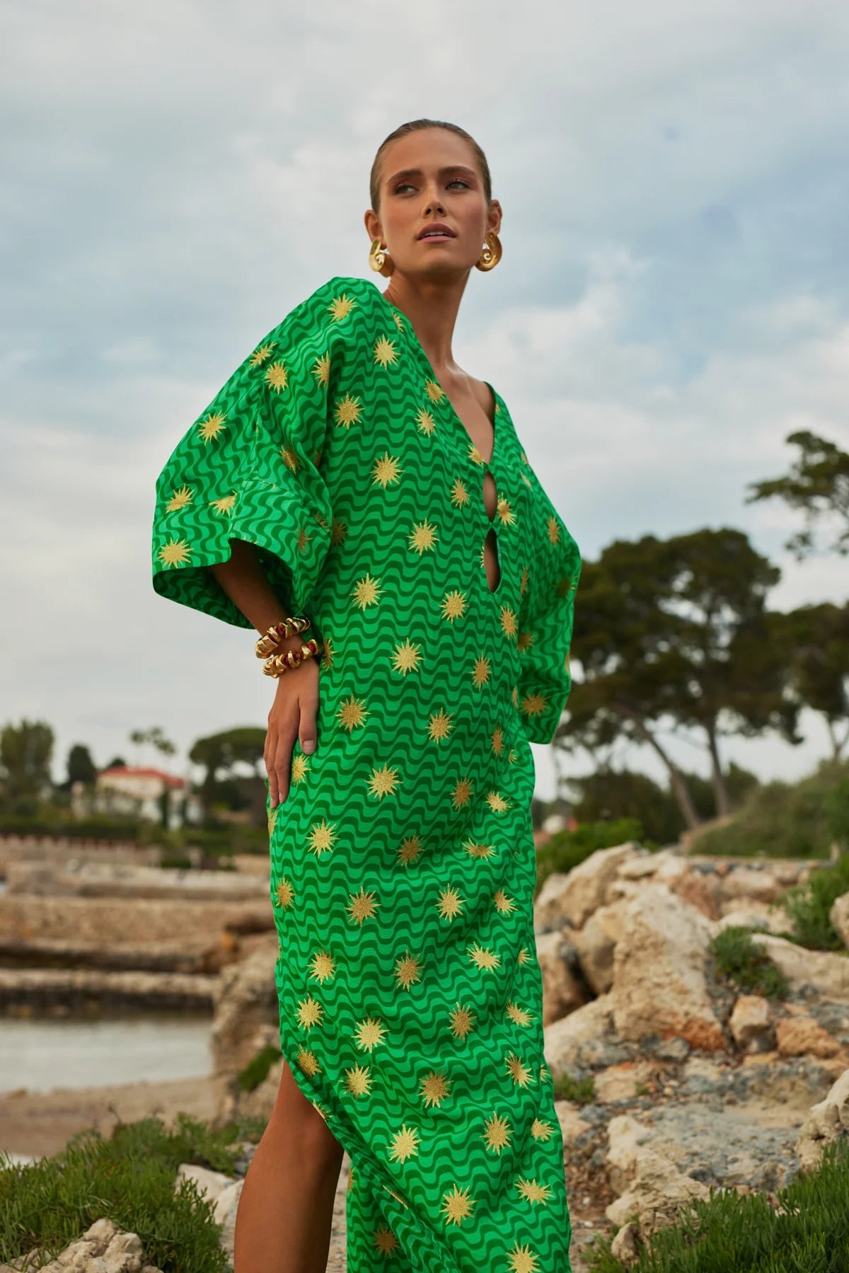 Sundress SUNDRESS | Leandre Kaftan - Beach Dress Pasha Living
