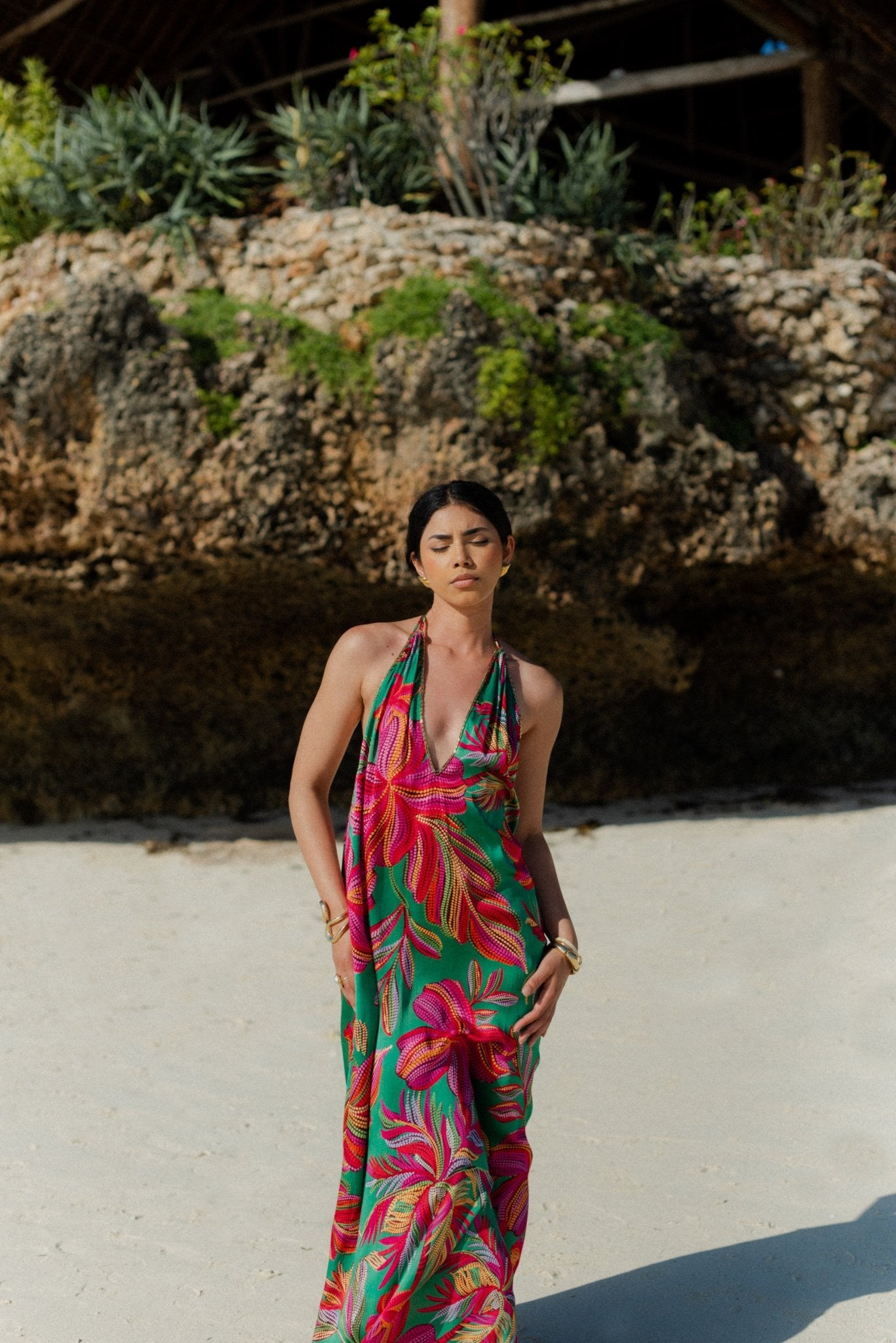 Sundress Natasha Maxi Dress. Available at Pasha Living