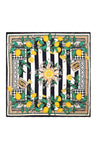 Wild WILD Sicily Sarong/Scarf | Black - Sarong Pasha Living