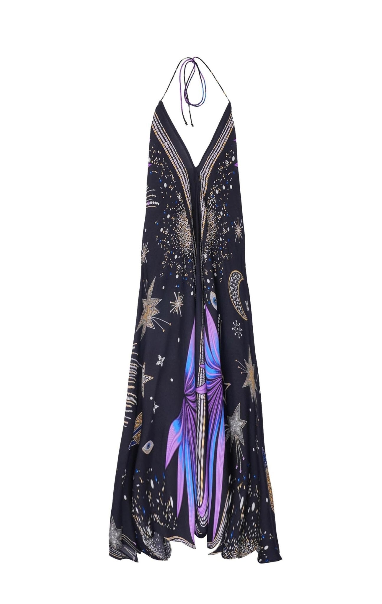 Wild Voila Comete Dress | Black. Available at Pasha Living