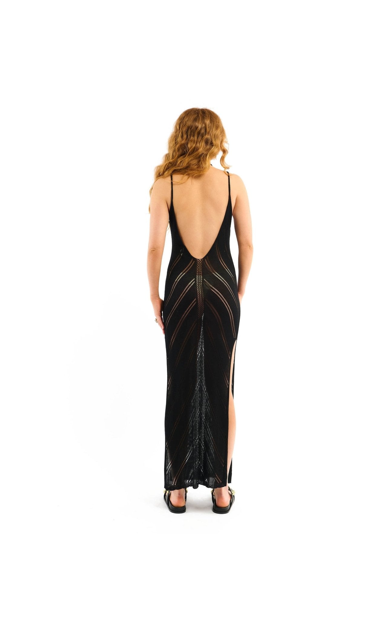 Wild Yvana Dress | Black. Available at Pasha Living