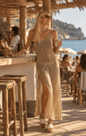 Wild Yvana Dress | Gold. Available at Pasha Living