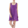 Cotton Summer Dress | Purple - Pasha Living 